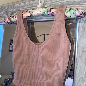 Cropped Free People Tank